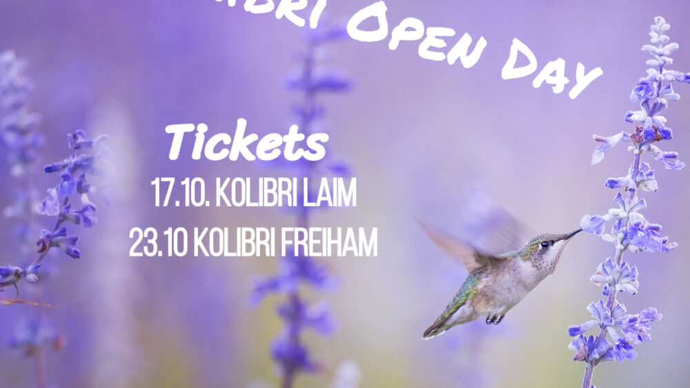 Open Days bei Kolibri in Laim oder Freiham